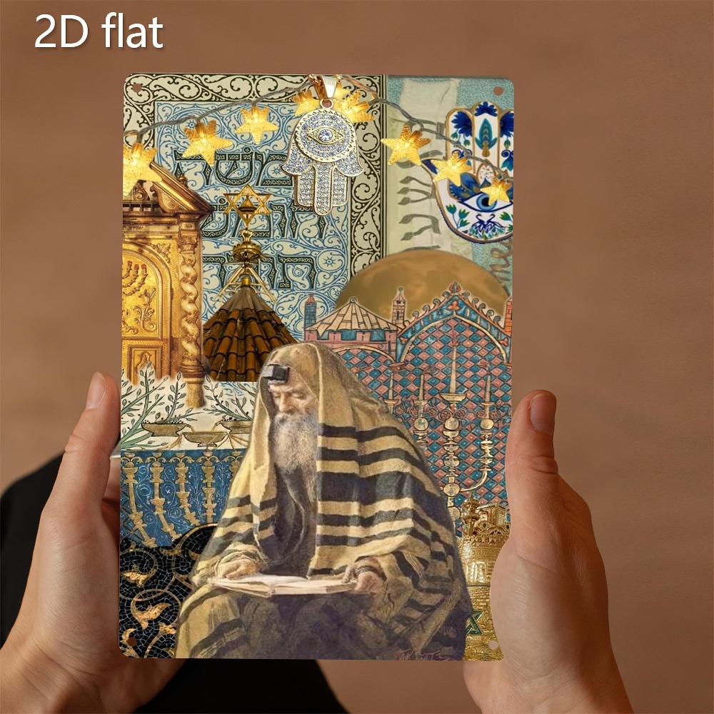 Wall Art - CIFBUY Insegna in metallo impermeabile con