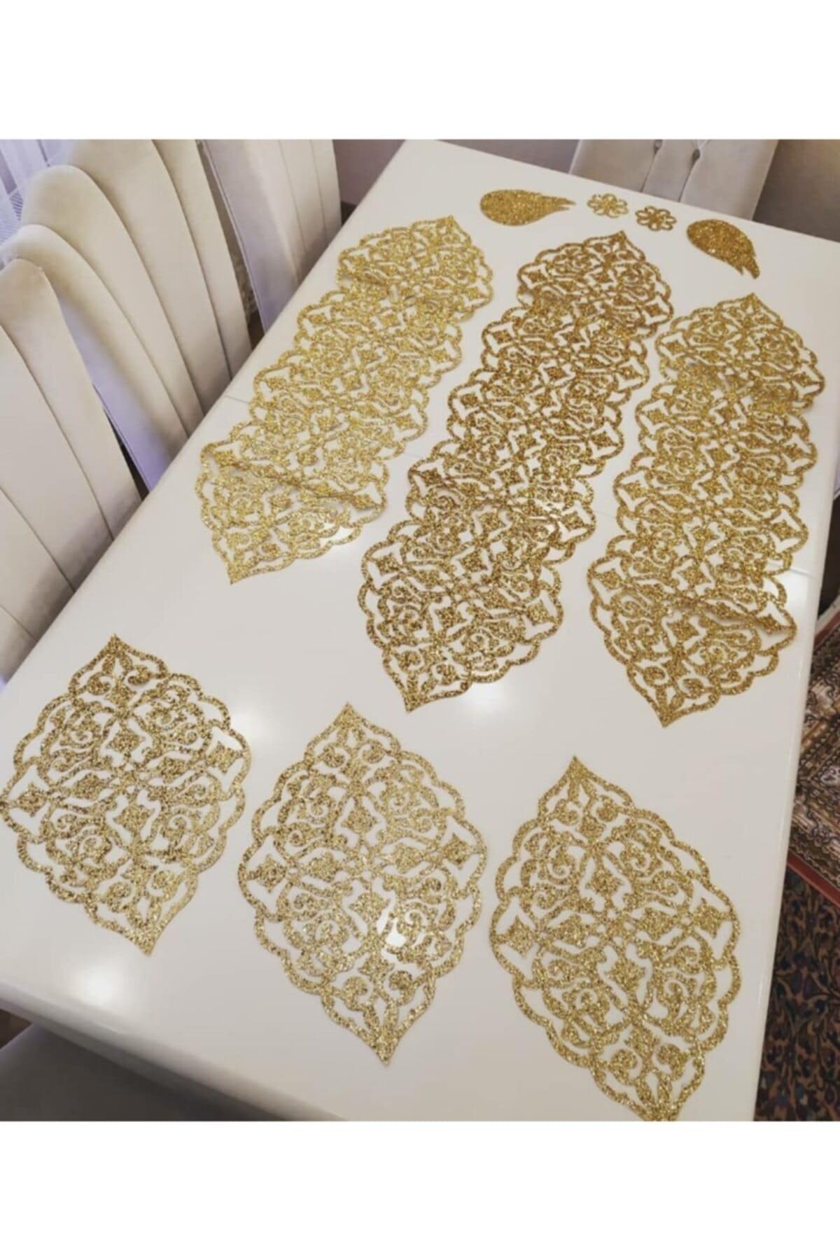 Table Runner - Set da 10 pezzi composto da