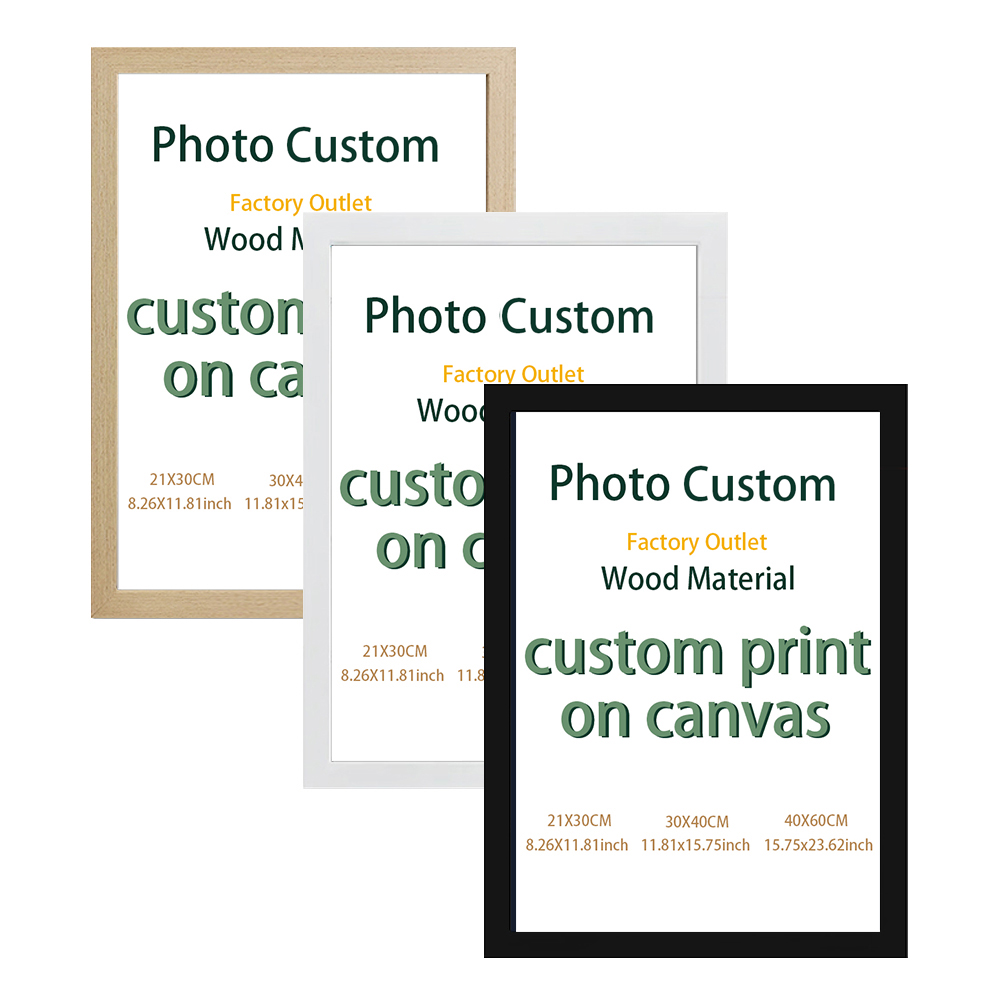 Picture Frame - Quadro su tela personalizzato con cornice,