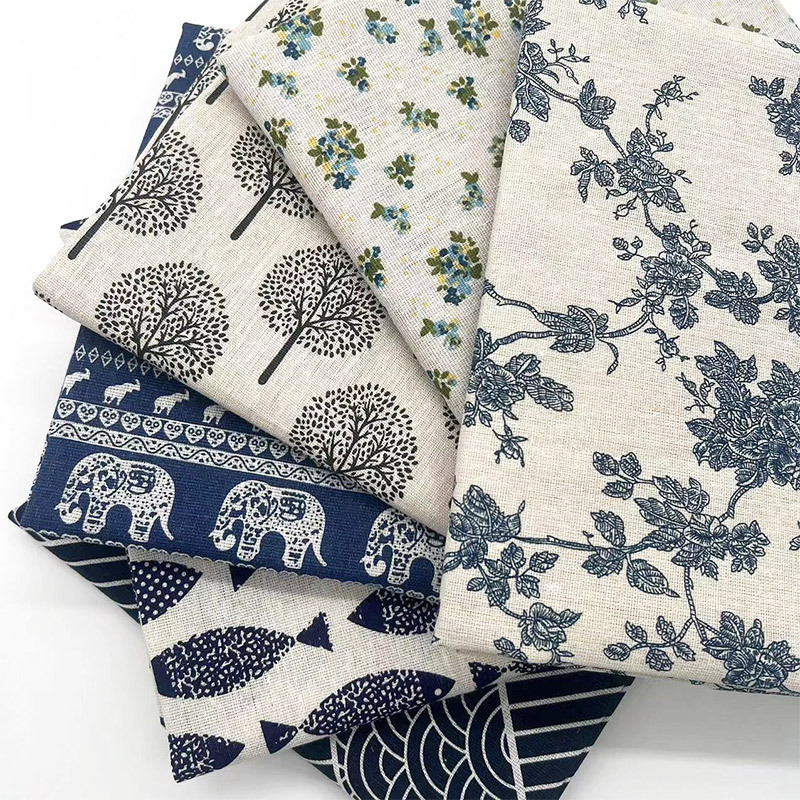 Curtain Curtain - Tessuto in Misto Cotone e Lino