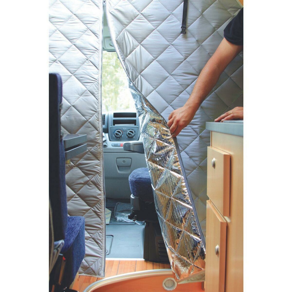 Curtain Curtain - Tenda isolante divisoria per camper Tenda