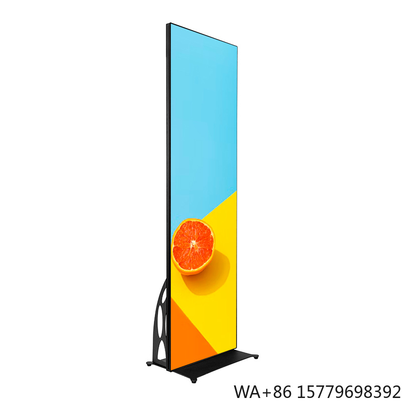 Decorative Mirror - Display LED a Specchio da Pavimento