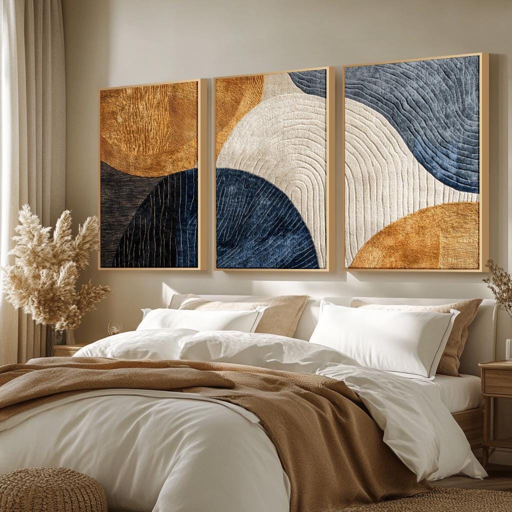 Set di 3 Dipinti su Tela Senza - Abstract Canvas Set recensione e prezzo