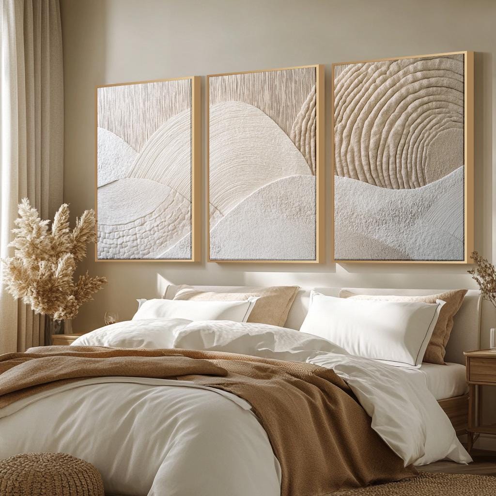Set di 3 Dipinti su Tela Senza - Abstract Canvas Set recensione e prezzo
