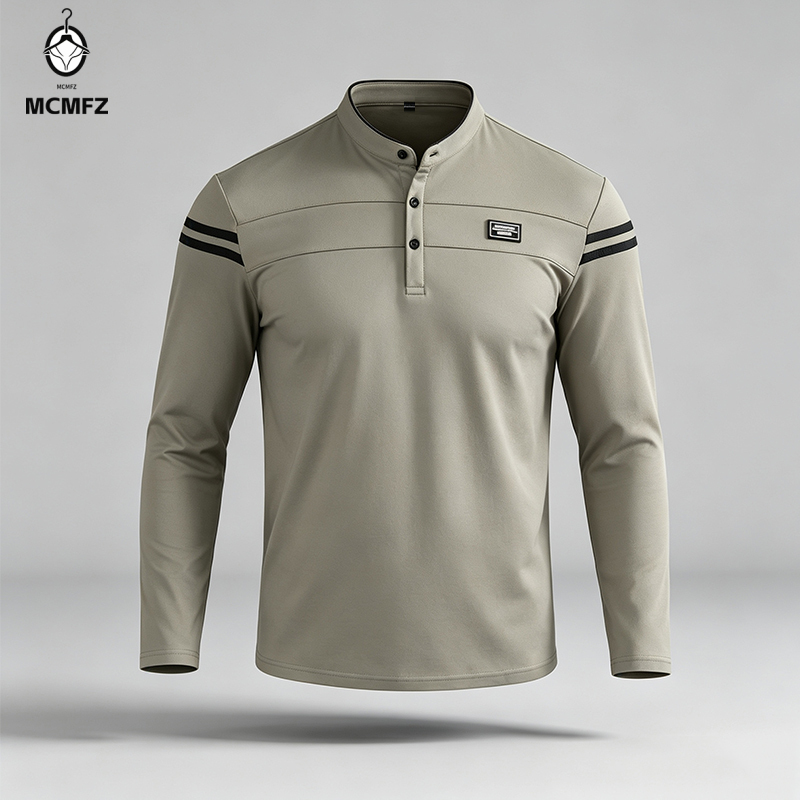 Polo a maniche lunghe da uomo, - Wall Sticker recensione e prezzo