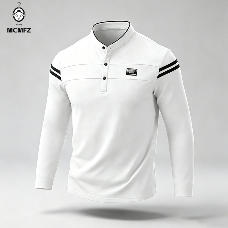 Polo a maniche lunghe da uomo, - Wall Sticker recensione e prezzo