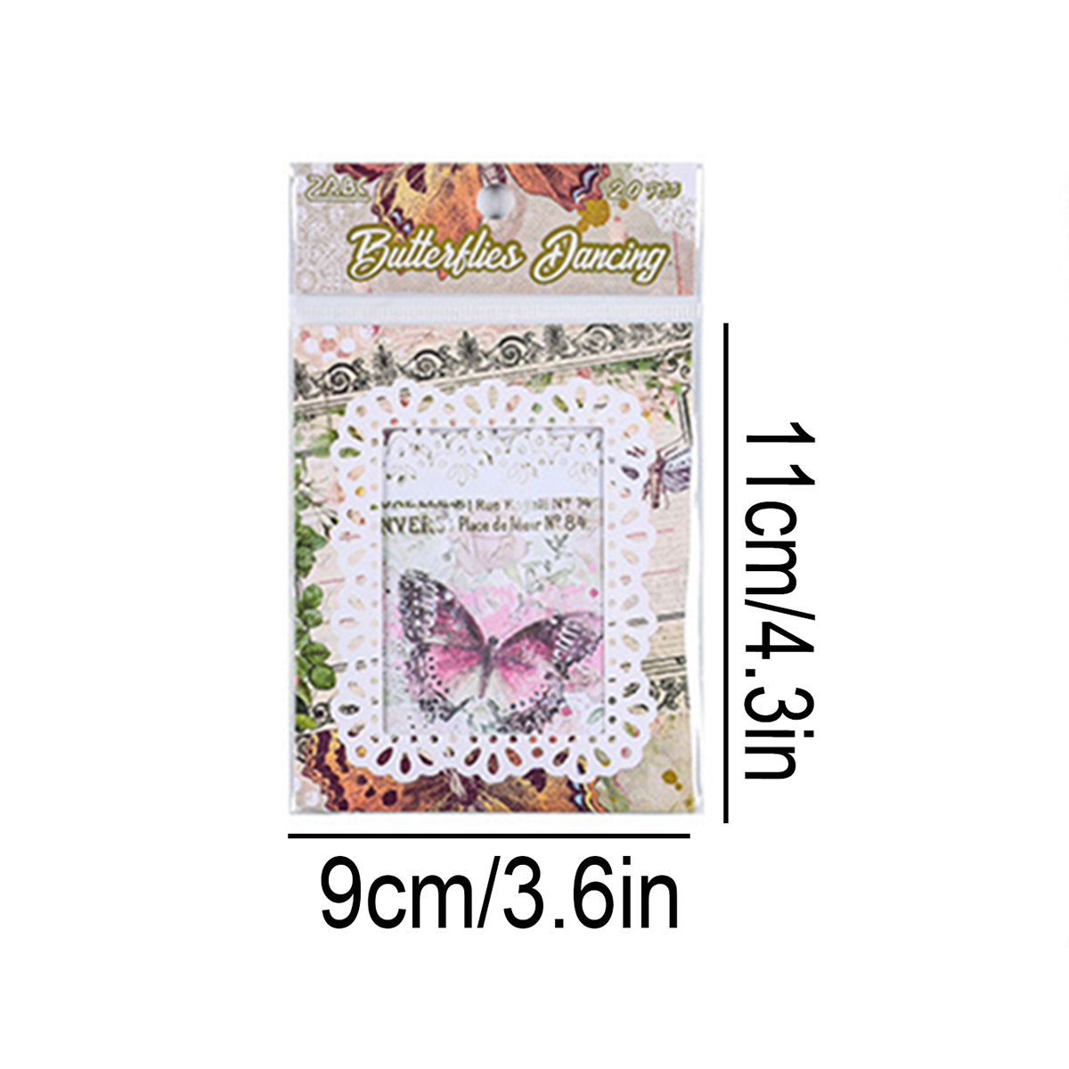 Set di 20 fogli di carta con m - Wall Sticker recensione e prezzo