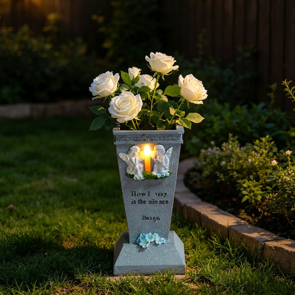 Vaso da cimitero a forma di cr - Vase Decor recensione e prezzo